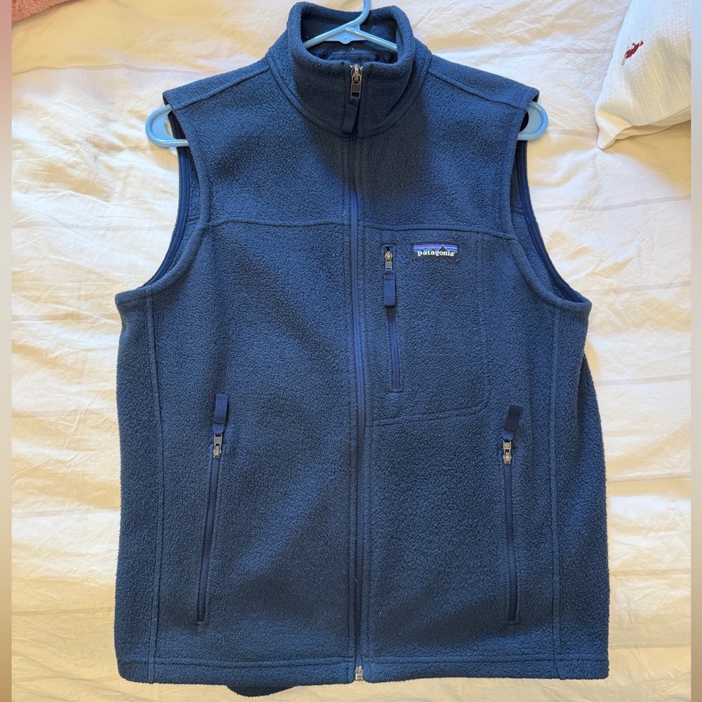 Patagonia Fleece Vest - Navy Blue